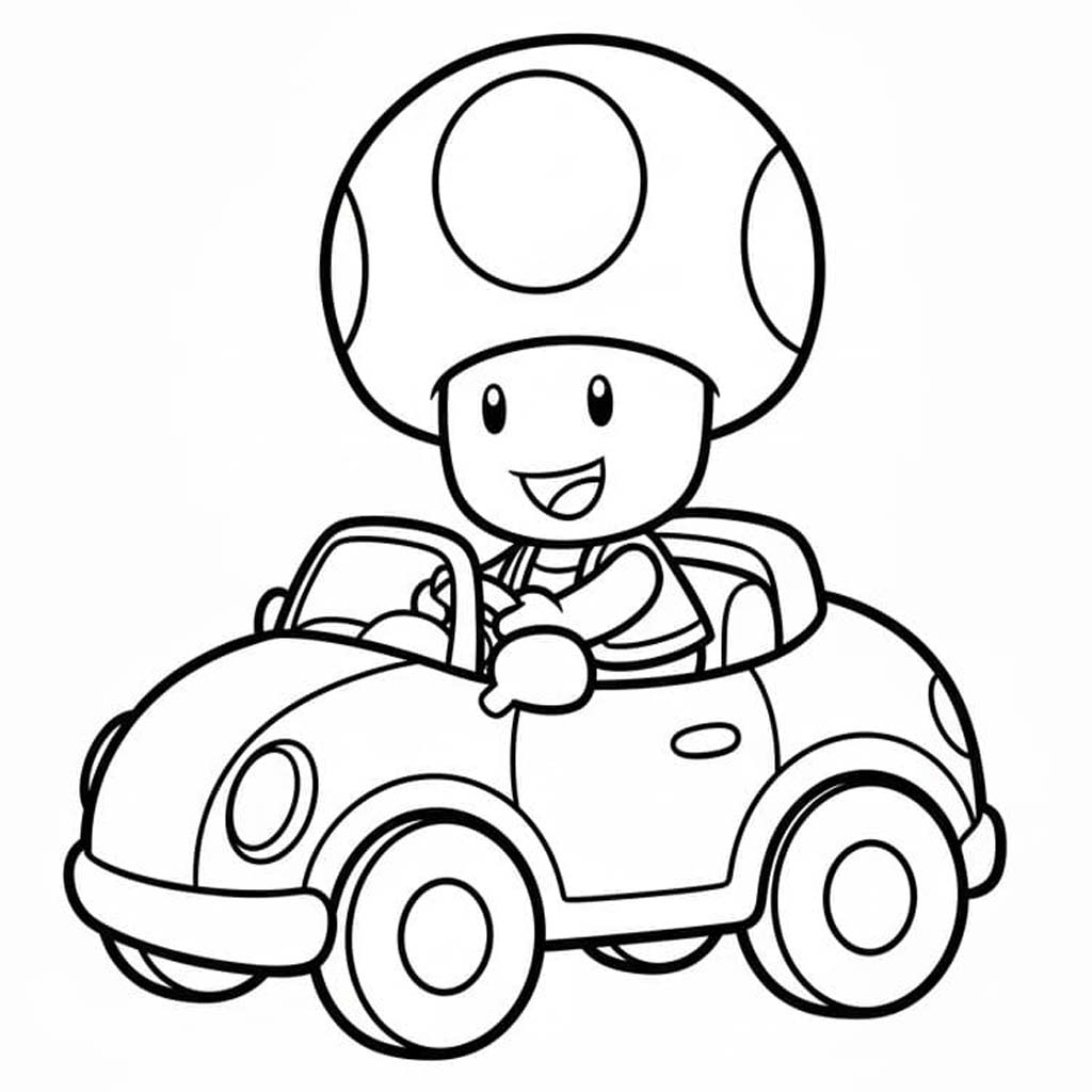 Toad druckbare schlicht