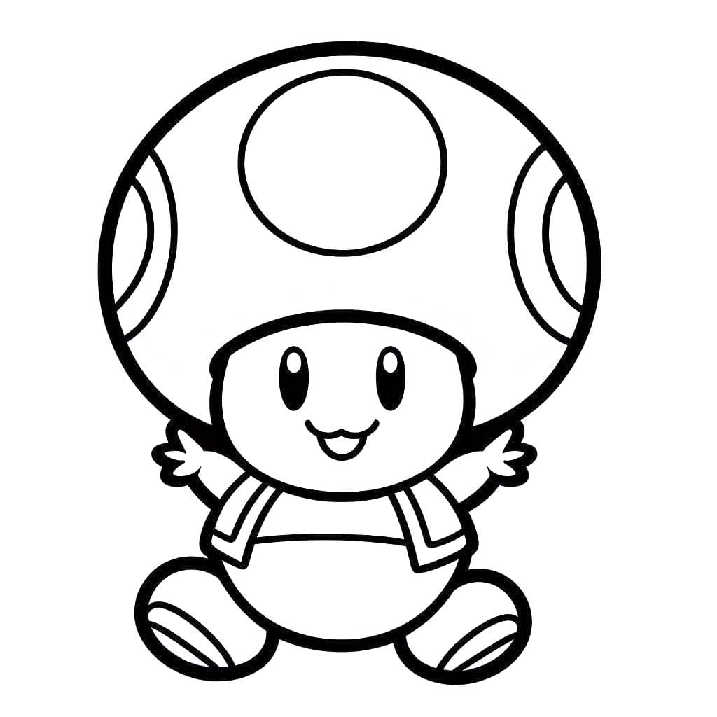 Toad kostenlos druckbare für Kinder