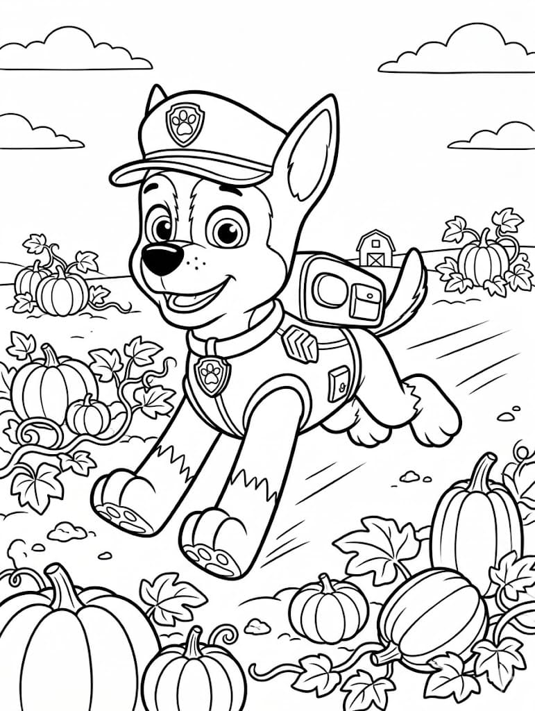 Tracker Paw Patrol druckbare