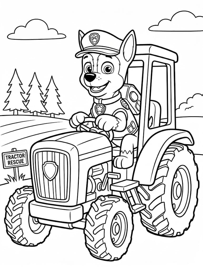 Tracker Paw Patrol kostenlos druckbare