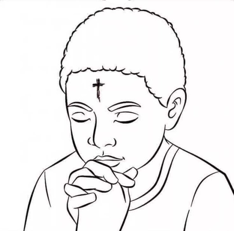 Aschermittwoch coloring pages