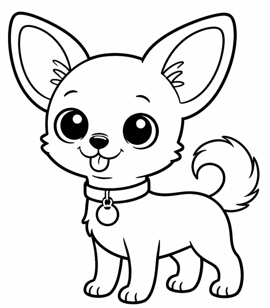 Chihuahua coloring pages