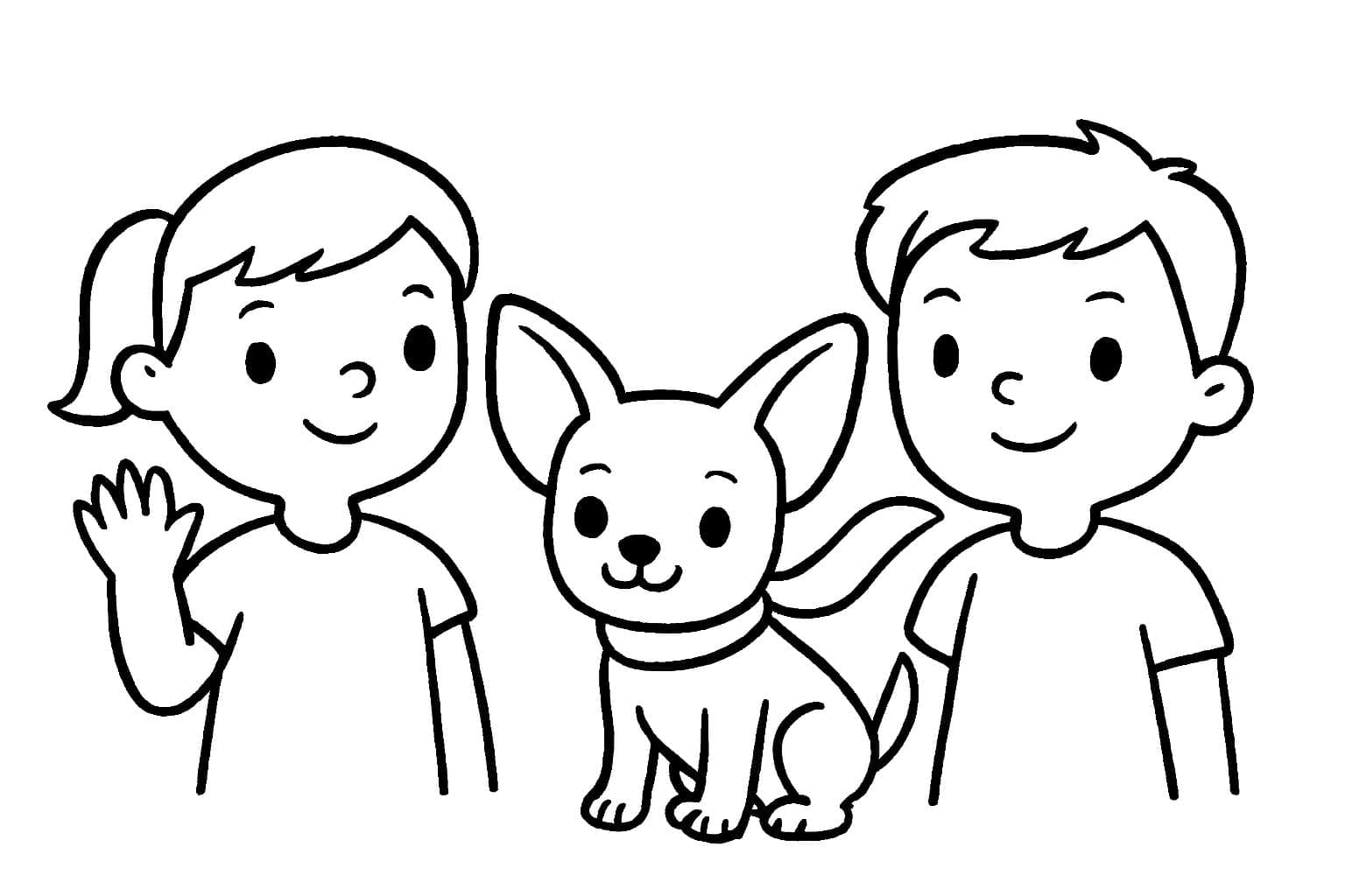 Zeichne Chihuahua kostenlos druckbare basisch