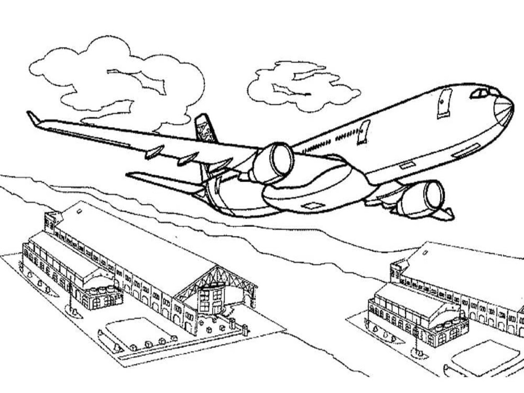 Zeichne Flughafen kostenlos einfach