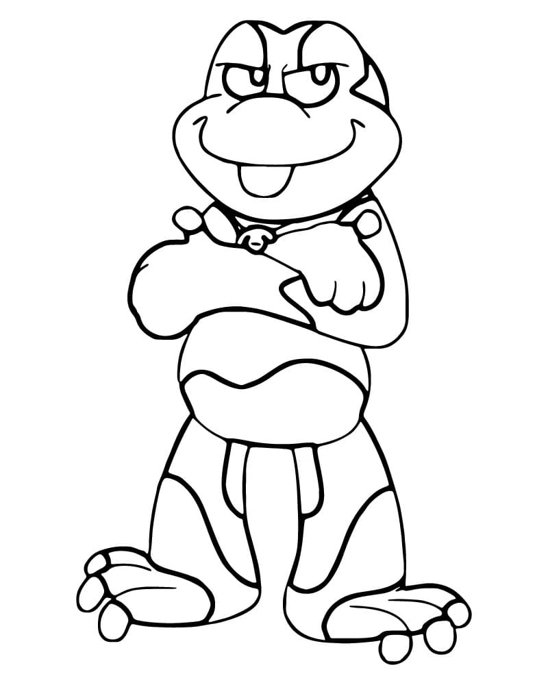 Zeichne Nightmare Critters druckbare einfach