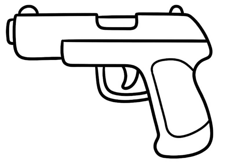 Zeichnung Pistolen für Kinder