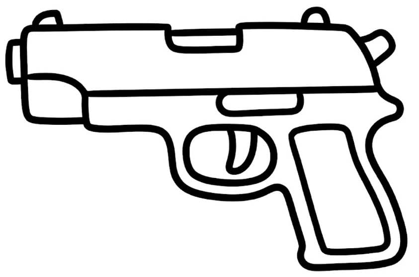 Zeichnung Pistolen kostenlos