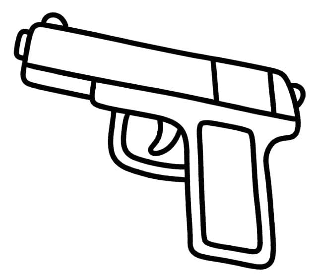 Pistolen coloring pages