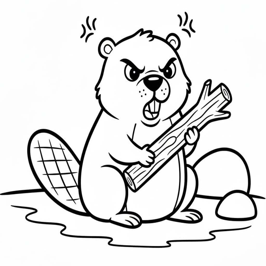 Biber zum Ausdrucken