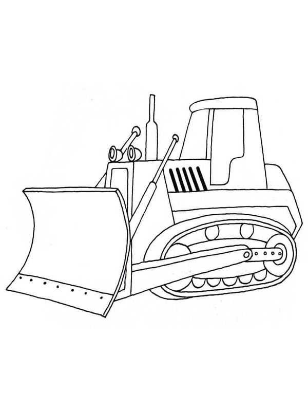 Bulldozer druckbare