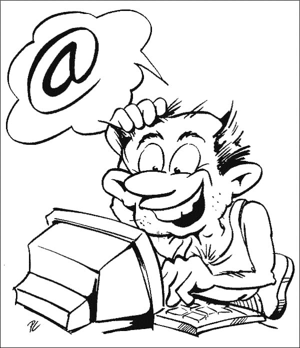 Computer druckbare schlicht