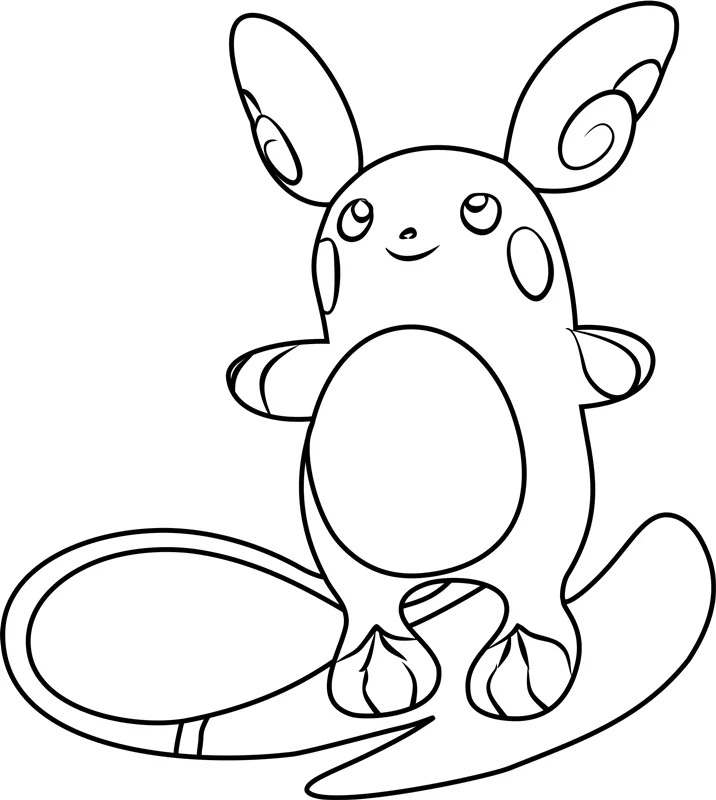 Druckbare Raichu