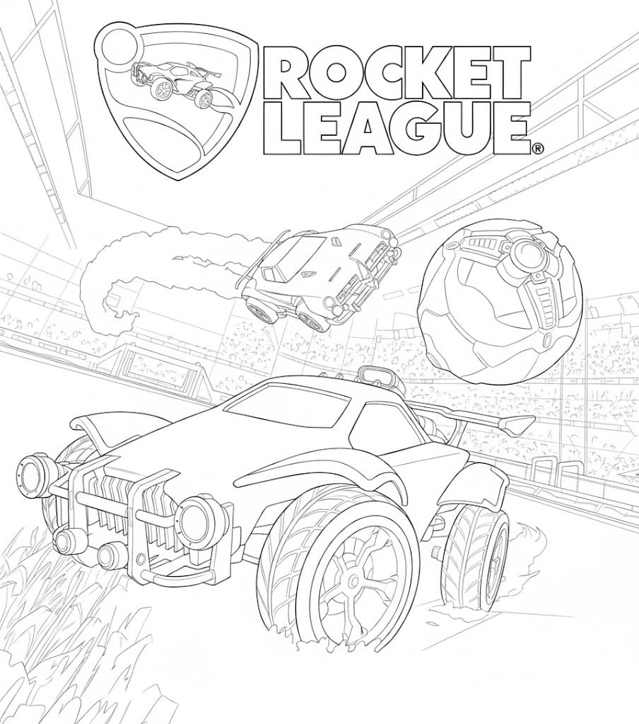 Druckbare Rocket League