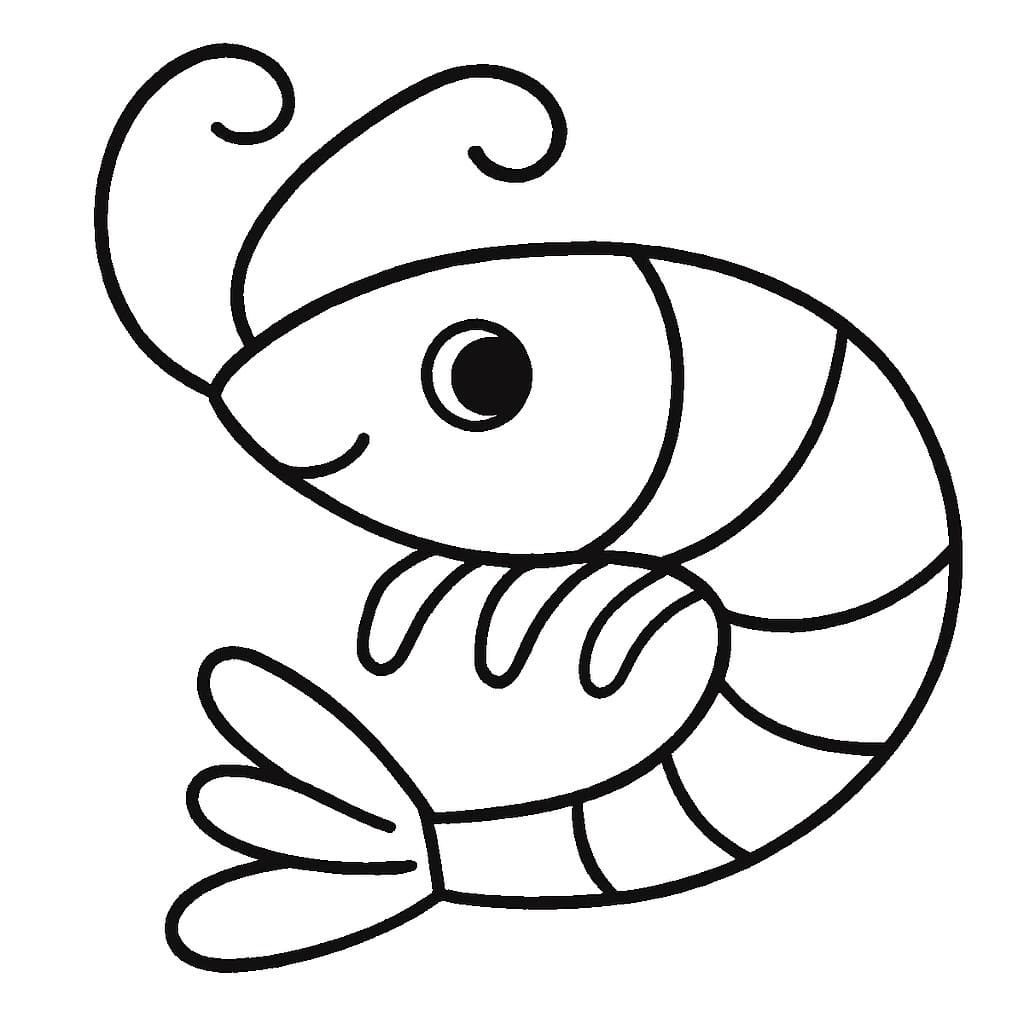 Garnele kostenlos druckbare basisch