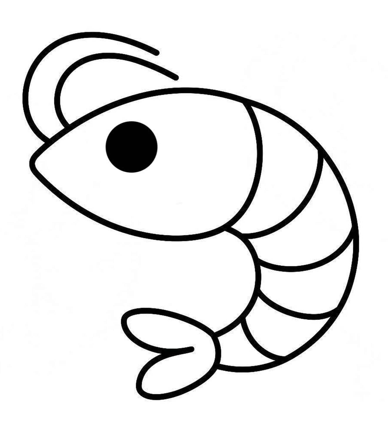 Garnele kostenlos druckbare für Kinder