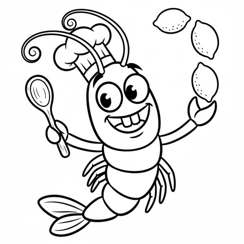 Garnele kostenlos einfach