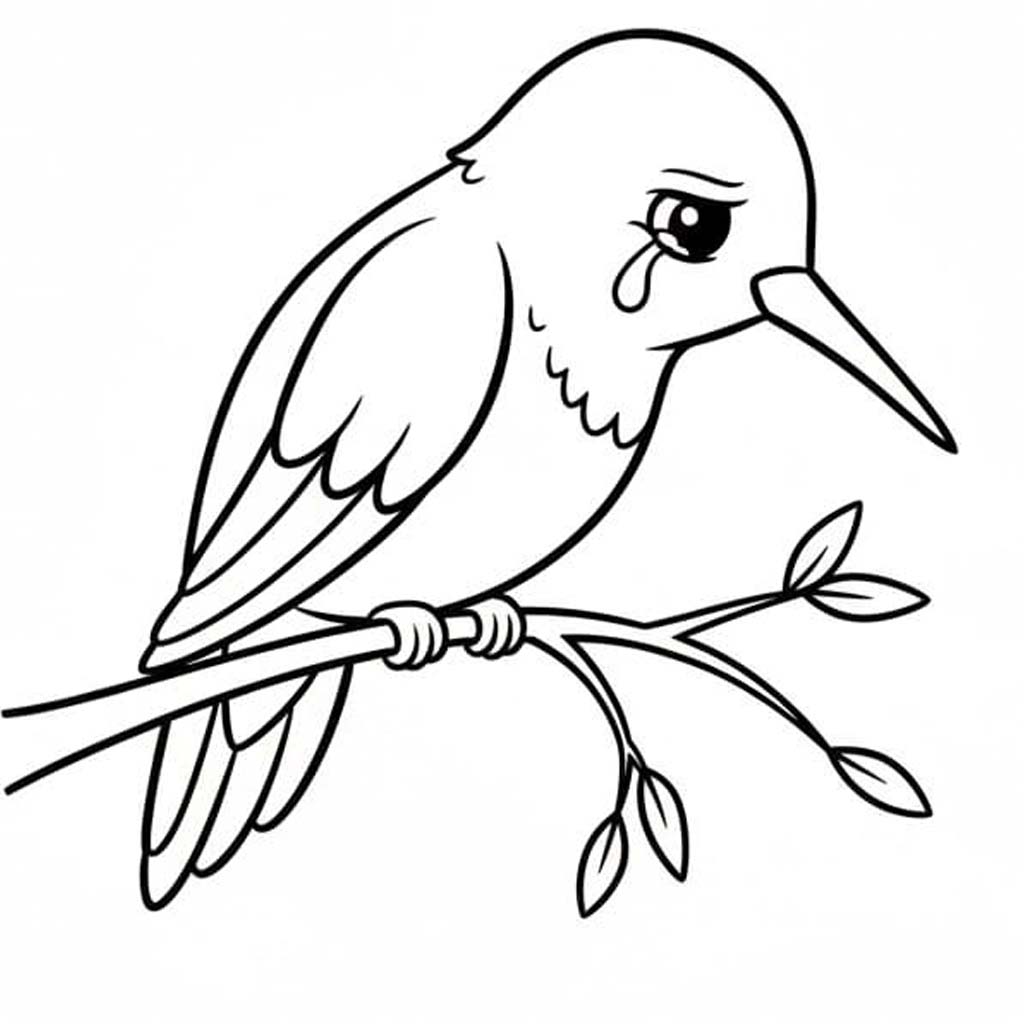 Kolibri kostenlos druckbare basisch