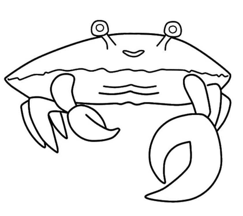 Kostenlos druckbare Krabbe