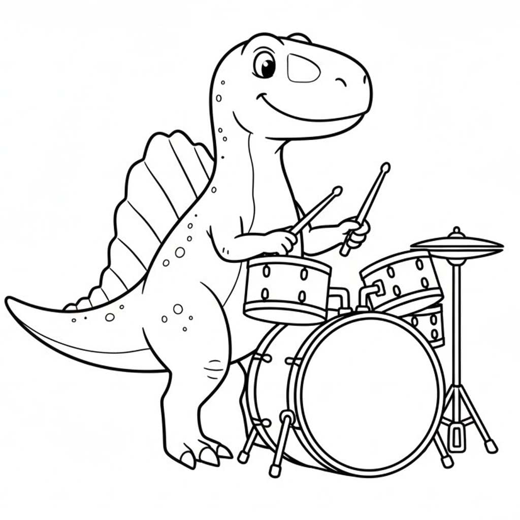 Kostenlos druckbare Spinosaurus