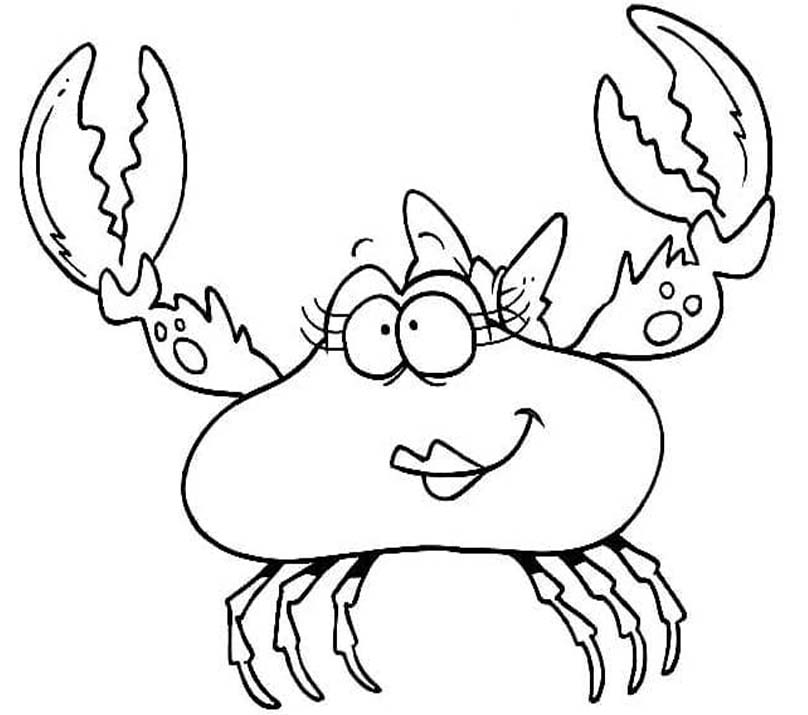 Krabbe kostenlos druckbare basisch