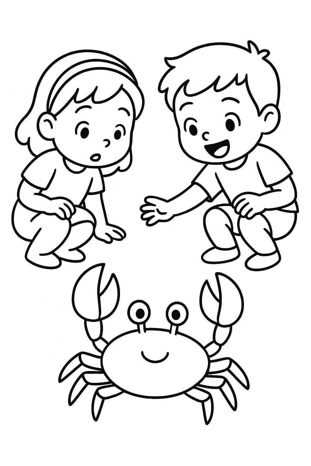 Krabbe kostenlos druckbare für Kinder