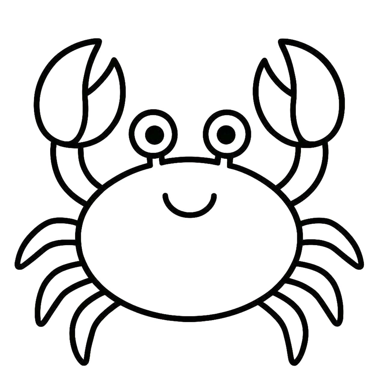 Krabbe kostenlos einfach