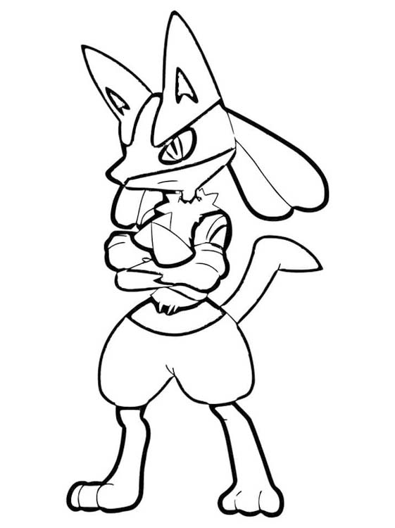 Lucario kostenlos druckbare basisch