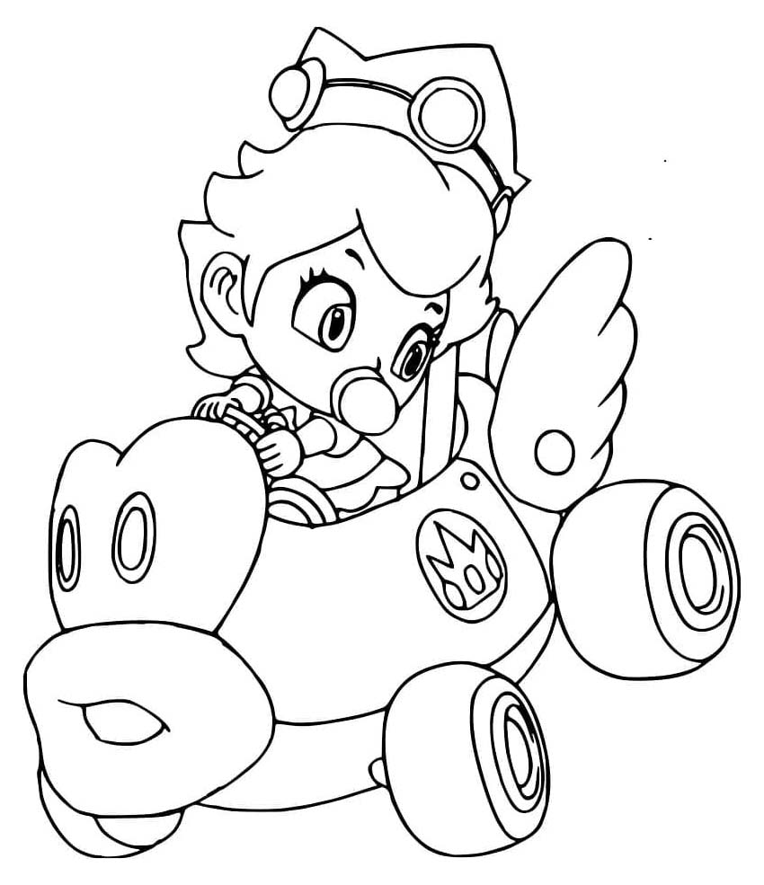 Mario Kart druckbare basisch