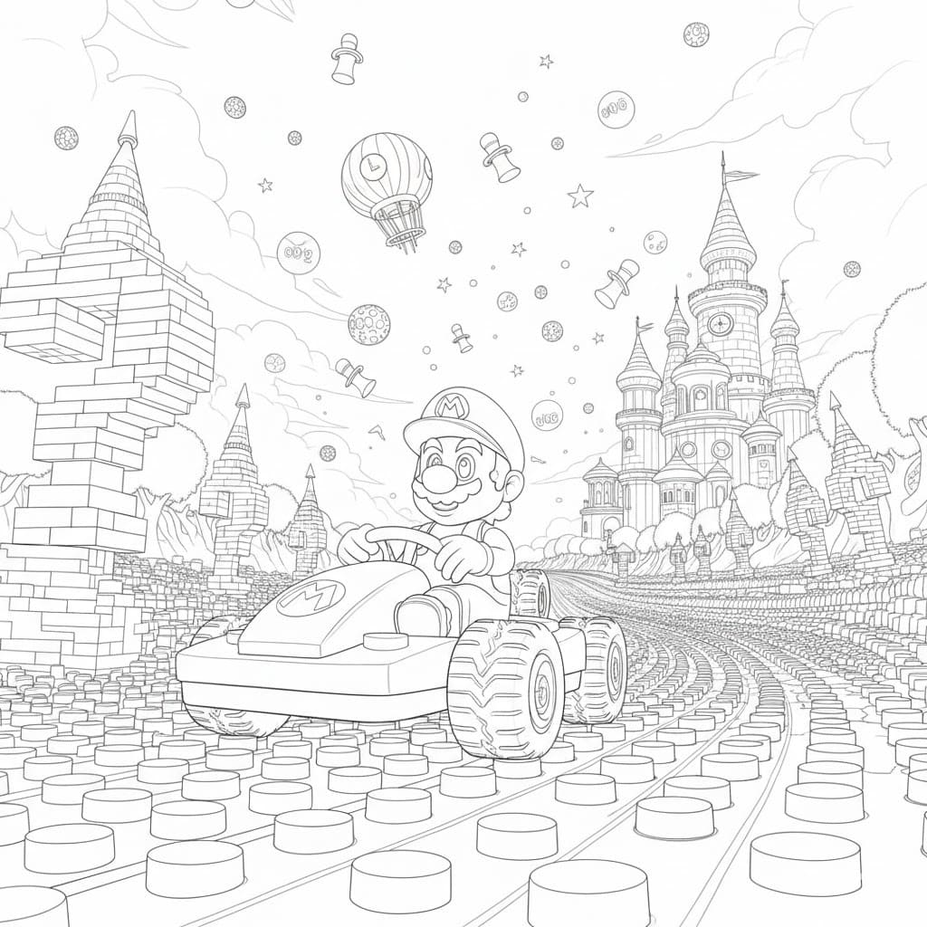 Mario Kart kostenlos schlicht