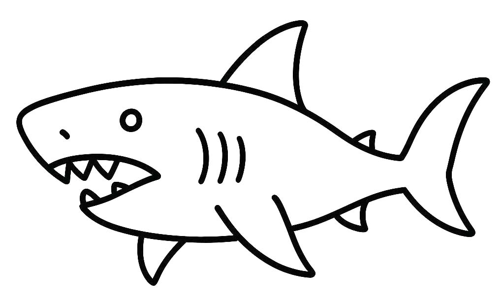 Megalodon druckbare für Kinder