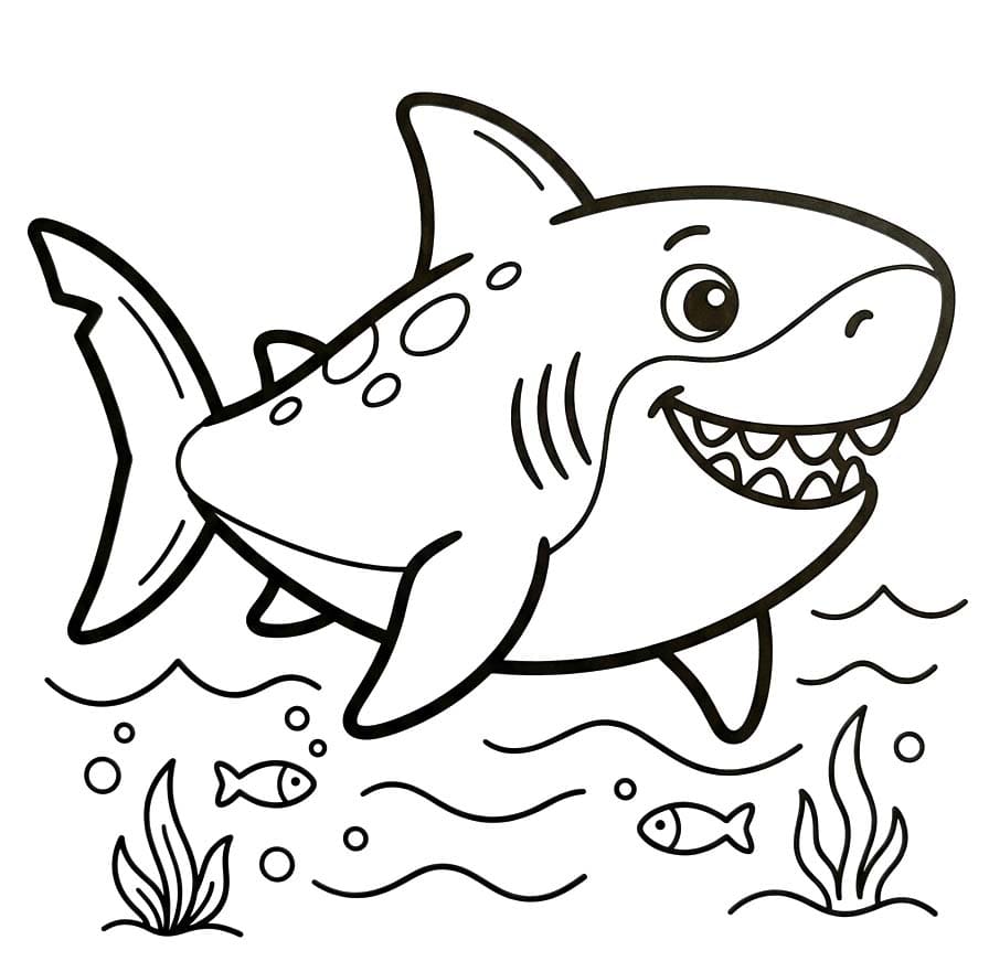 Megalodon kostenlos druckbare