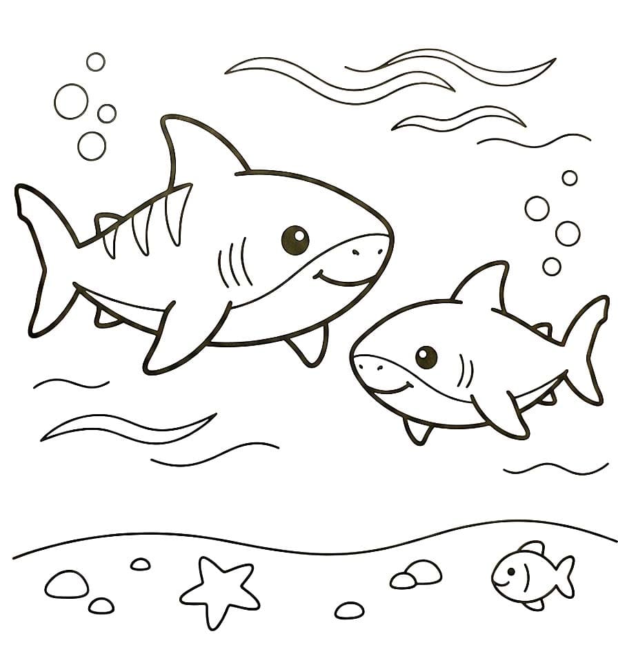 Megalodon kostenlos für Kinder