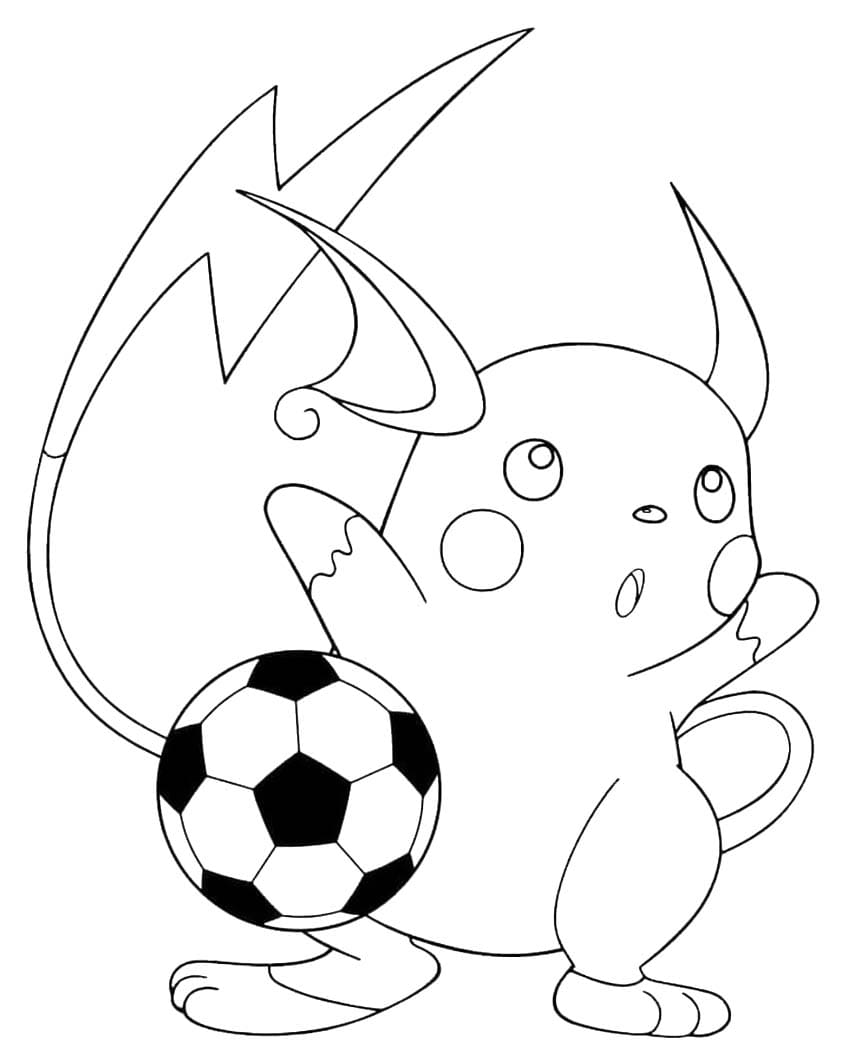 Raichu zum Ausdrucken