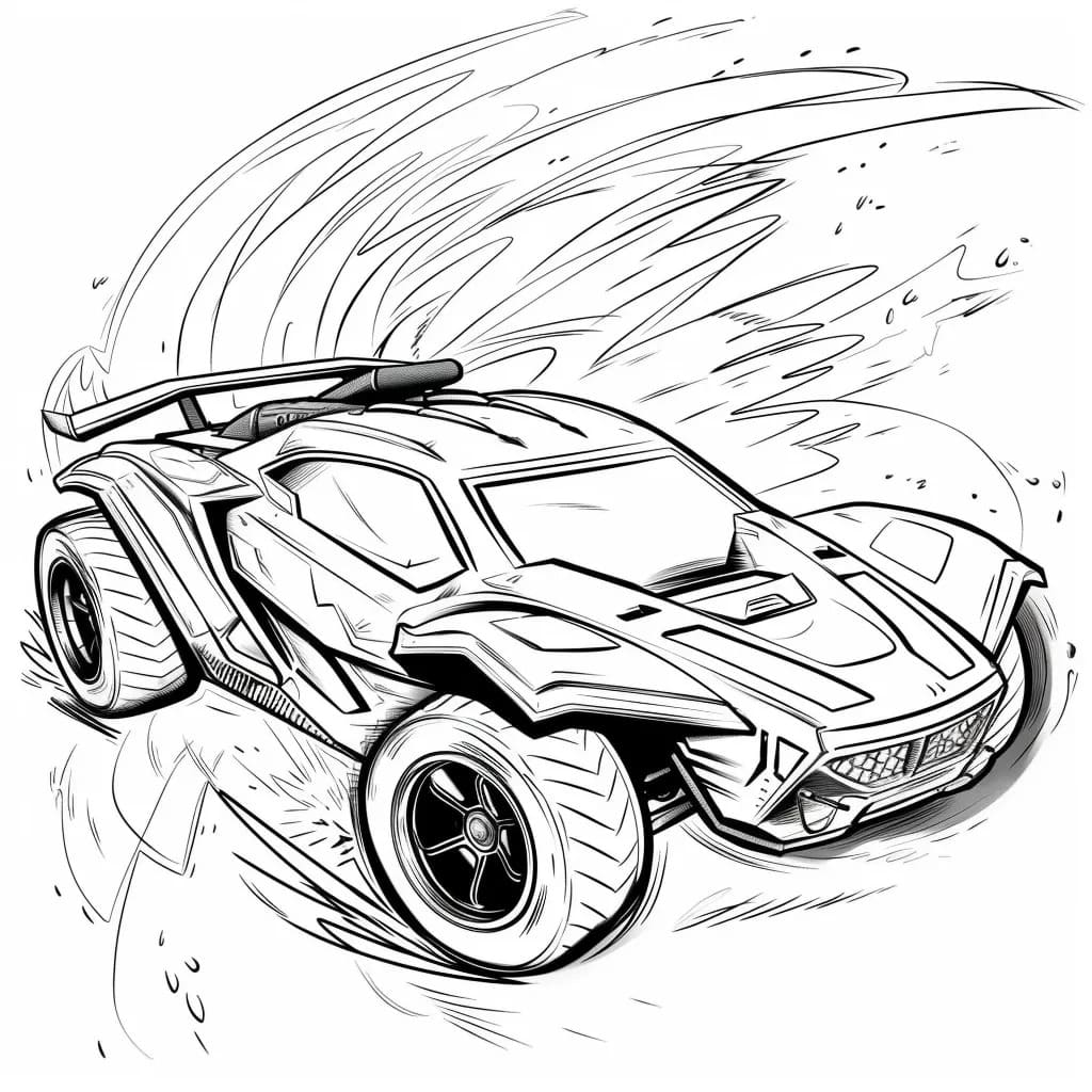 Rocket League zum Ausdrucken