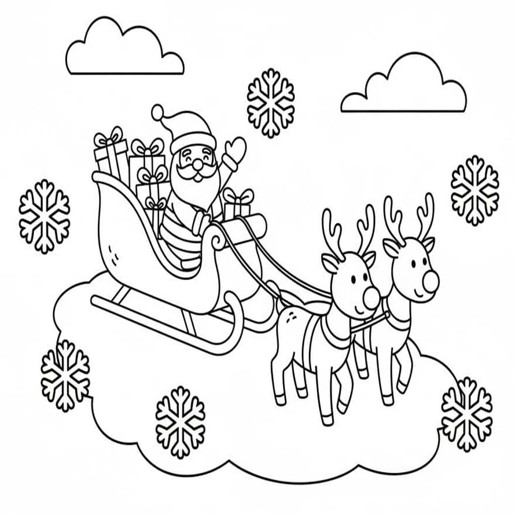 Schlitten kostenlos druckbare