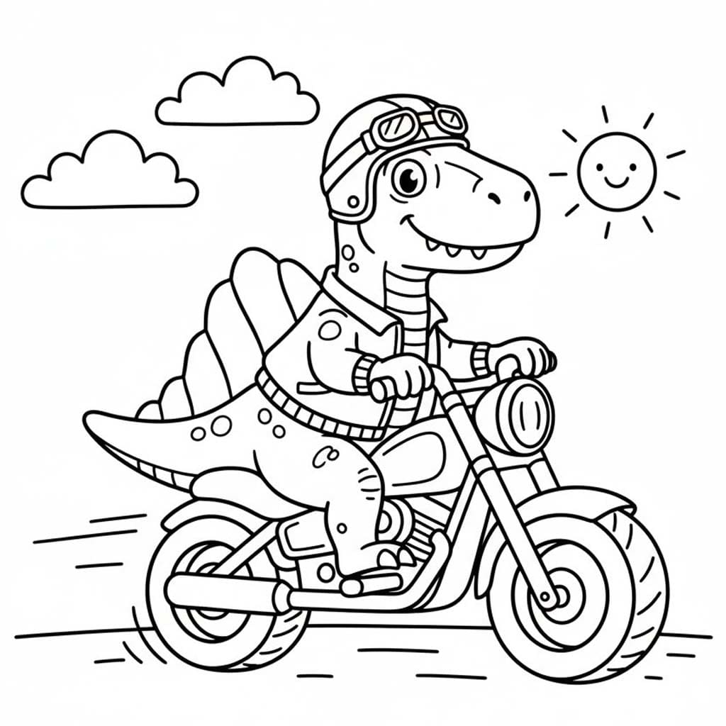 Spinosaurus druckbare