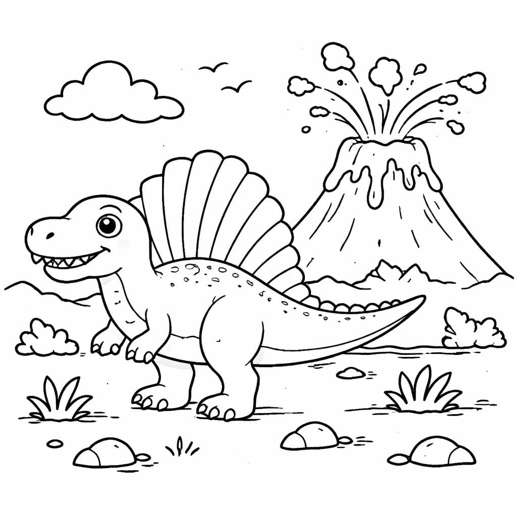 Spinosaurus zum Ausdrucken