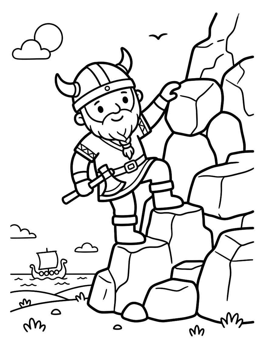 Wickinger kostenlos druckbare einfach