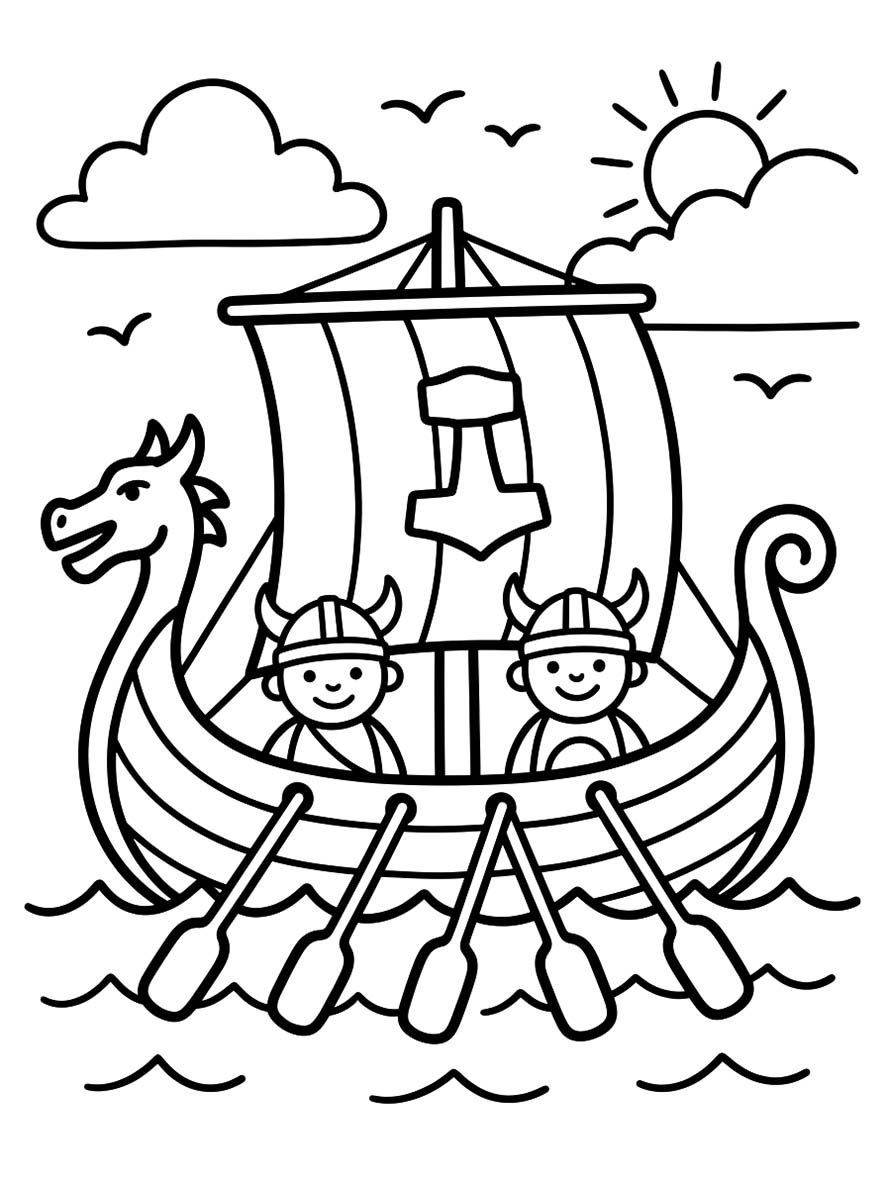 Wickinger kostenlos druckbare schlicht