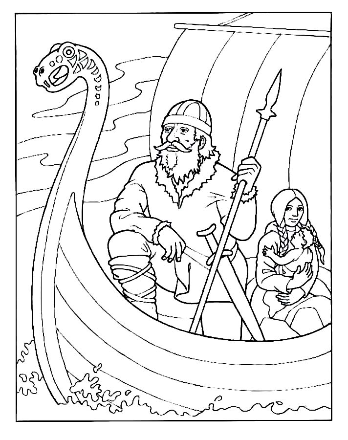 Wickinger zum Ausdrucken für Kinder