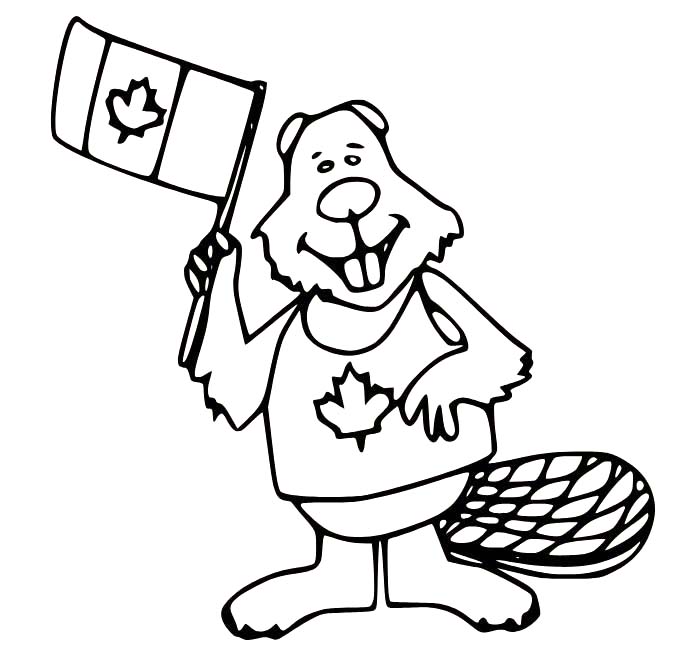 Zeichne Biber einfach