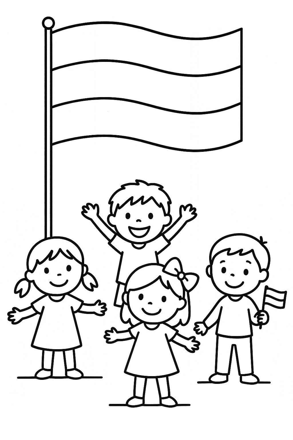 Zeichne Flagge Deutschlands