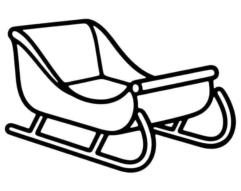 Zeichne Schlitten basisch