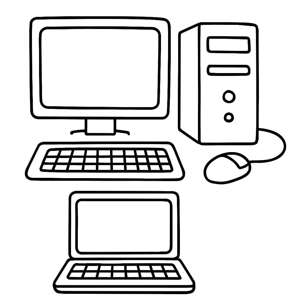 Computer ausmalbilder