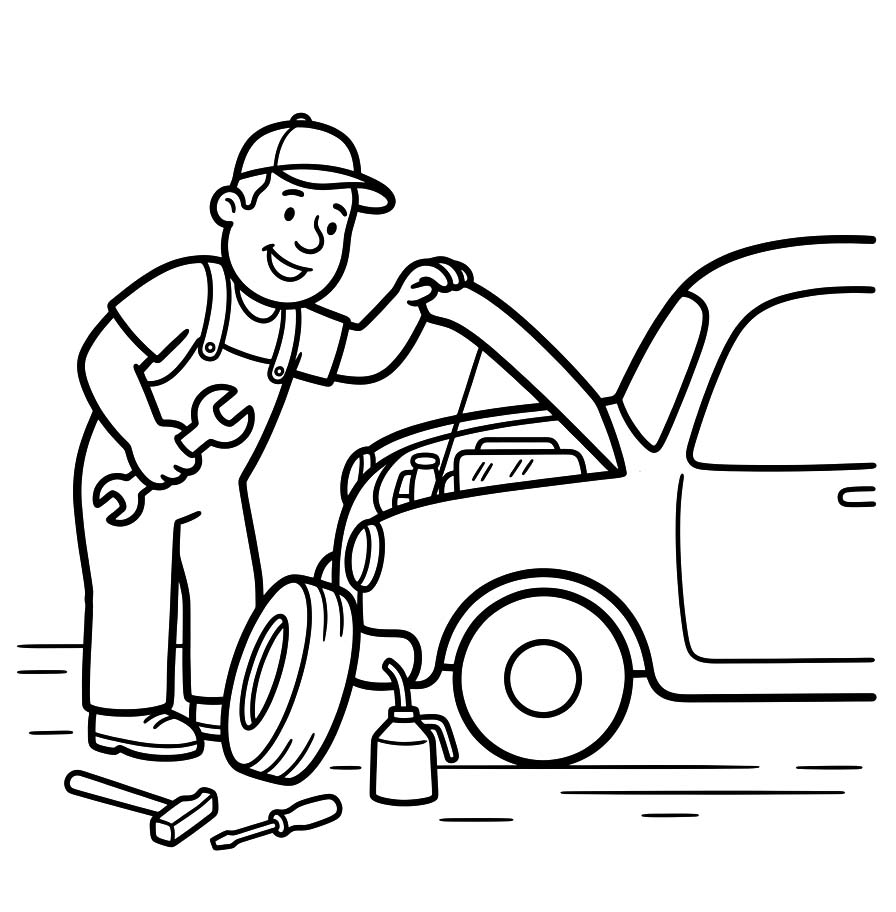 Berufe Automechaniker