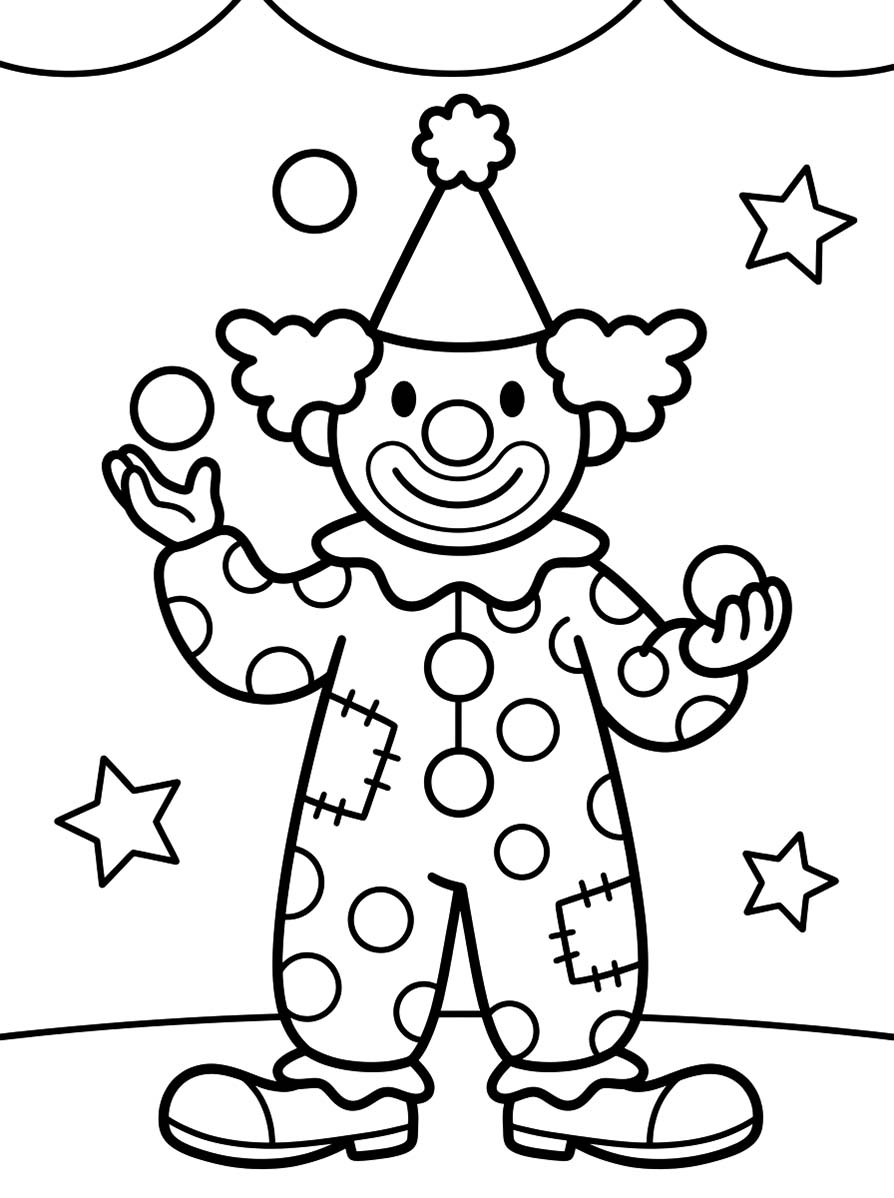 Berufe Clown-Darsteller