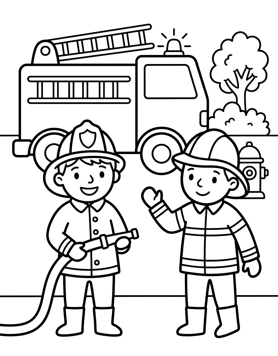 Berufe Feuerwehrleute