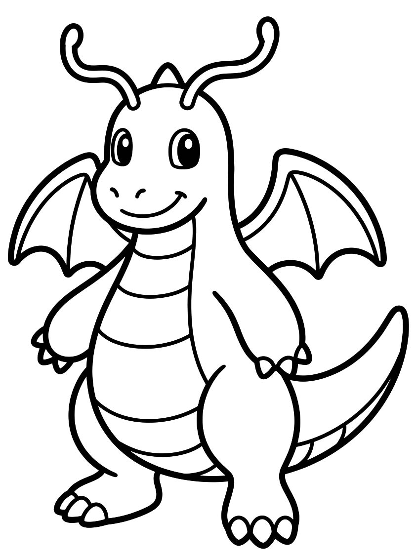 Dragoran zum Ausdrucken für Kinder