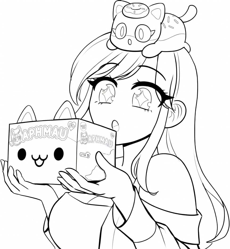 Aphmau ausmalbilder