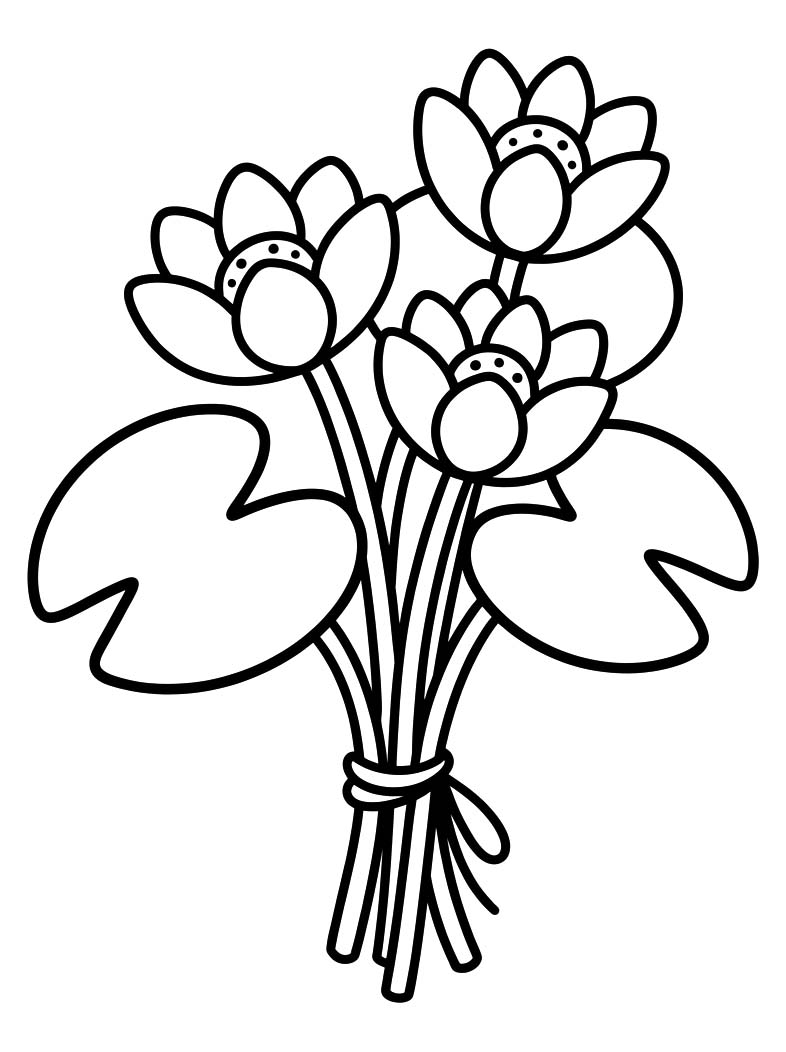 Kostenlos druckbare Seerose